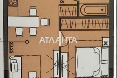 1-кімнатна квартира за адресою вул. Бочарова ген. (площа 39,7 м²) - Atlanta.ua - фото 3