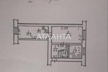 2-комнатная квартира по адресу Гагарина пр. (площадь 43,5 м²) - Atlanta.ua - фото 34