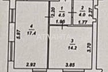 1-room apartment apartment by the address st. Promyshlennaya (area 42 m²) - Atlanta.ua - photo 45