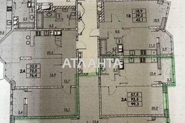 3-кімнатна квартира за адресою вул. Прохорівська (площа 99,3 м²) - Atlanta.ua - фото 31