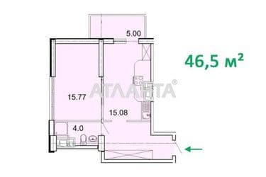 1-room apartment apartment by the address st. Topolinnyy per (area 46,5 m²) - Atlanta.ua - photo 40