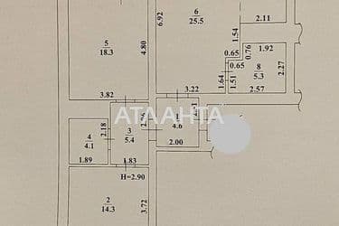3-комнатная квартира по адресу ул. Чехова (площадь 103,3 м²) - Atlanta.ua - фото 15