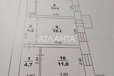 3-кімнатна квартира за адресою вул. Базарна (площа 71 м²) - Atlanta.ua - фото 17