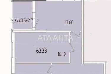 2-кімнатна квартира за адресою вул. Краснова (площа 63,3 м²) - Atlanta.ua - фото 14