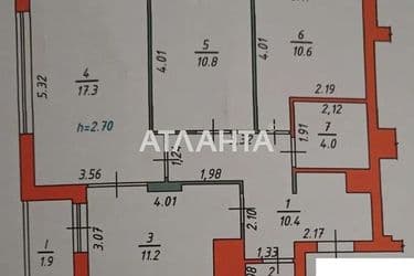 3-rooms apartment apartment by the address st. Pr Vyacheslava Chernovola (area 67,5 m²) - Atlanta.ua - photo 22