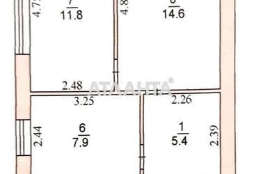 3-rooms apartment apartment by the address st. Parkovaya (area 51 m²) - Atlanta.ua - photo 17