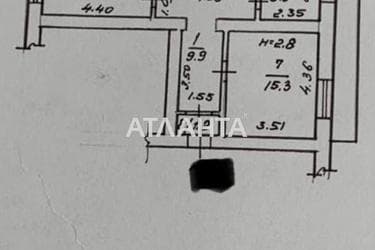 2-кімнатна квартира за адресою вул. Луніна адм. (площа 49,6 м²) - Atlanta.ua - фото 16