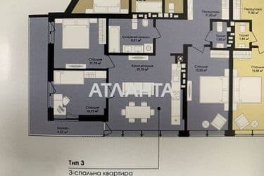3-rooms apartment apartment by the address st. Okruzhnaya ul (area 89,2 m²) - Atlanta.ua - photo 16