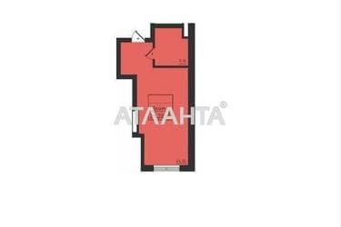 1-room apartment apartment by the address st. Dacha Kovalevskogo Amundsena (area 30 m²) - Atlanta.ua - photo 20