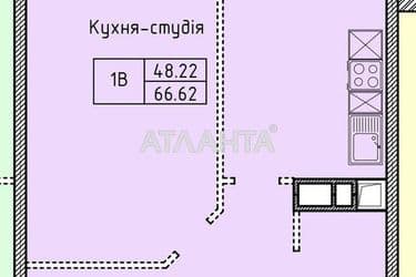 1-комнатная квартира по адресу Шевченко пр. (площадь 66 м²) - Atlanta.ua - фото 15