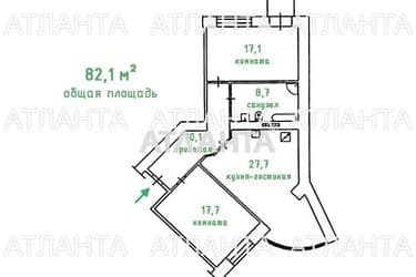 2-кімнатна квартира за адресою вул. Кленова (площа 82,1 м²) - Atlanta.ua - фото 18