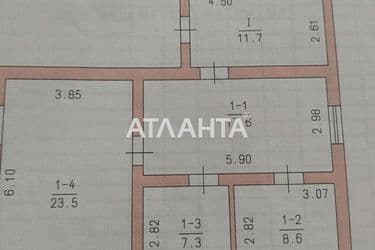 Будинок за адресою вул. Центральна (площа 68,7 м²) - Atlanta.ua - фото 37