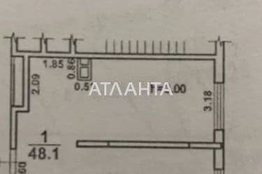 1-room apartment apartment by the address st. Mayachnyy per (area 48 m²) - Atlanta.ua - photo 10