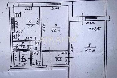 2-комнатная квартира по адресу Небесной Сотни пр. (площадь 45 м²) - Atlanta.ua - фото 19