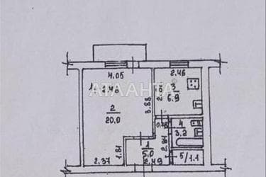 1-комнатная квартира по адресу ул. Махачкалинская (площадь 37,2 м²) - Atlanta.ua - фото 14