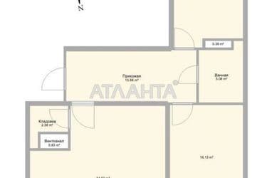 2-rooms apartment apartment by the address st. Mikhaylovskaya Industrialnaya (area 96 m²) - Atlanta.ua - photo 15