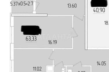 2-rooms apartment apartment by the address st. Krasnova (area 63,3 m²) - Atlanta.ua - photo 11