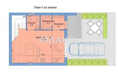 Будинок за адресою вул. Фруктова (площа 133 м²) - Atlanta.ua - фото 14