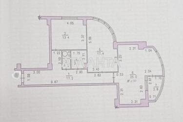 1-room apartment apartment by the address st. Raduzhnyy m n (area 80,6 m²) - Atlanta.ua - photo 24