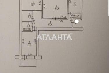 3-комнатная квартира по адресу ул. Паустовского (площадь 67,9 м²) - Atlanta.ua - фото 16