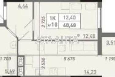 1-room apartment apartment by the address st. Vilyamsa ak (area 40,5 m²) - Atlanta.ua - photo 8