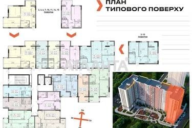 1-room apartment apartment by the address st. Vilyamsa ak (area 40,5 m²) - Atlanta.ua - photo 9