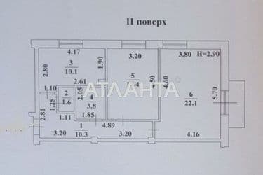 2-rooms apartment apartment by the address st. Tulskaya (area 63,2 m²) - Atlanta.ua - photo 12