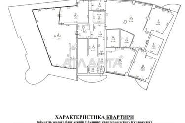 Багатокімнатна квартира за адресою вул. Літературна (площа 388 м²) - Atlanta.ua - фото 60