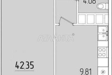 1-room apartment apartment by the address st. Krasnova (area 42 m²) - Atlanta.ua - photo 8