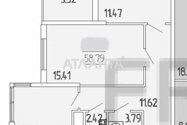 2-rooms apartment apartment by the address st. Krasnova (area 58,8 m²) - Atlanta.ua - photo 8