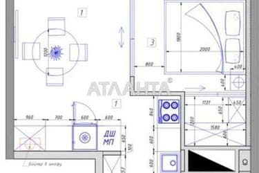 1-комнатная квартира по адресу ул. Краснова (площадь 42 м²) - Atlanta.ua - фото 25