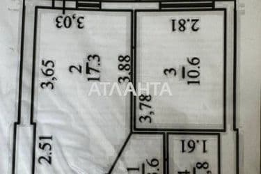 1-room apartment apartment by the address st. Profsoyuznaya (area 39 m²) - Atlanta.ua - photo 9