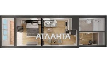 1-room apartment apartment by the address st. Franko Ivana (area 33 m²) - Atlanta.ua - photo 8