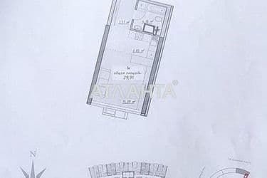 1-кімнатна квартира за адресою Курортний пров. (площа 29,9 м²) - Atlanta.ua - фото 17
