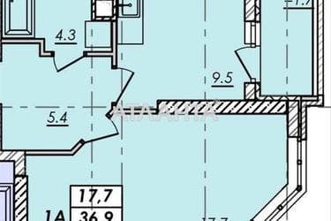 1-комнатная квартира по адресу Овидиопольская дор. (площадь 38 м²) - Atlanta.ua - фото 19