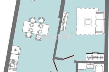 1-room apartment apartment by the address st. Zamarstynovskaya ul (area 50,8 m²) - Atlanta.ua - photo 25