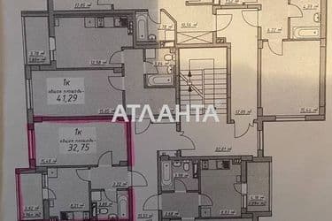 1-комнатная квартира по адресу ул. Массив 10 (площадь 32,8 м²) - Atlanta.ua - фото 17