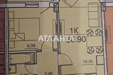 1-комнатная квартира по адресу Вокзальный пер. (площадь 36,9 м²) - Atlanta.ua - фото 25