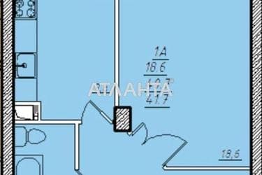 1-кімнатна квартира за адресою вул. Проценка (площа 41,7 м²) - Atlanta.ua - фото 32