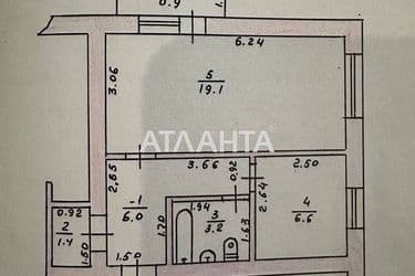 1-кімнатна квартира за адресою вул. 40 років Перемоги (площа 37,2 м²) - Atlanta.ua - фото 18