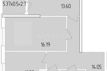 2-rooms apartment apartment by the address st. Krasnova (area 63,3 m²) - Atlanta.ua - photo 22