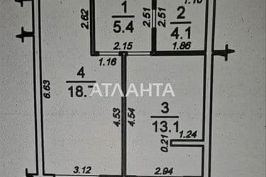 1-кімнатна квартира за адресою вул. Літературна (площа 41 м²) - Atlanta.ua - фото 20