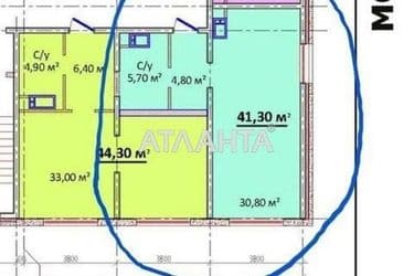 1-комнатная квартира по адресу ул. Литературная (площадь 41,3 м²) - Atlanta.ua - фото 15