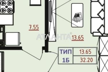 1-room apartment apartment by the address st. Marselskaya (area 33 m²) - Atlanta.ua - photo 13