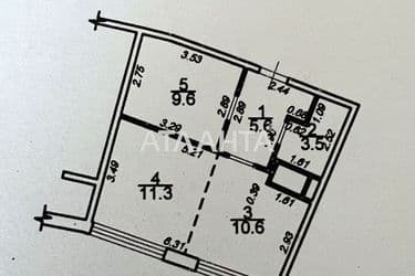 1-комнатная квартира по адресу ул. Каманина (площадь 41 м²) - Atlanta.ua - фото 20