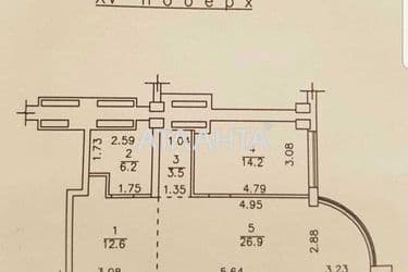 1-кімнатна квартира за адресою вул. Армійська (площа 63 м²) - Atlanta.ua - фото 16