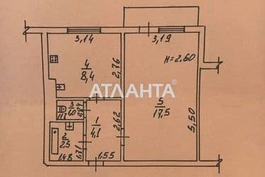 1-комнатная квартира по адресу ул. Королева ак. (площадь 34 м²) - Atlanta.ua - фото 14