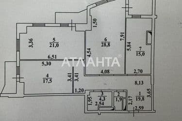 3-кімнатна квартира за адресою Люстдорфська дор. (площа 115 м²) - Atlanta.ua - фото 50
