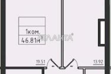 1-комнатная квартира по адресу ул. Дача Ковалевского (площадь 47,6 м²) - Atlanta.ua - фото 7