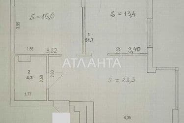 2-rooms apartment apartment by the address st. Guzara Lyubomira pr t (area 56 m²) - Atlanta.ua - photo 31